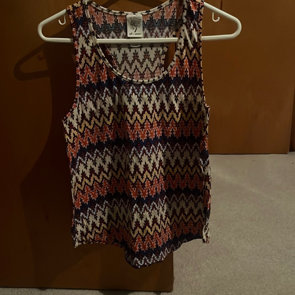 Self esteem designed tank top size x-large